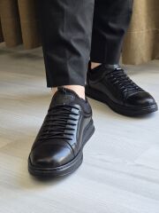 HAKİKİ DERİ CASUAL LASTİKLİ ERKEK AYAKKABI