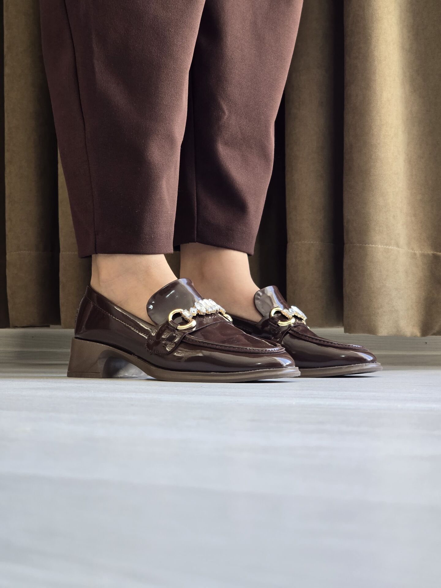 KADIN RUGAN TOKALI LOAFER AYAKKABI