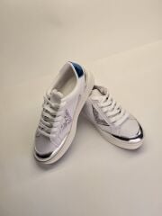 MELİNTA KADIN BAĞCIKLI GÜMÜŞ SPOR AYAKKABI