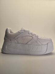 MELİNTA YANDAN FİLELİ BAĞCIKLI PLATFORM TABAN CASUAL KADIN AYAKKABI