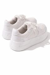 MELİNTA YANDAN FİLELİ BAĞCIKLI PLATFORM TABAN CASUAL KADIN AYAKKABI