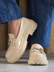 MELİNTA KALIN TABAN KADIN LOAFER AYAKKABI