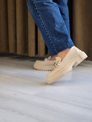 MELİNTA KALIN TABAN KADIN LOAFER AYAKKABI