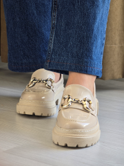 MELİNTA KALIN TABAN KADIN LOAFER AYAKKABI