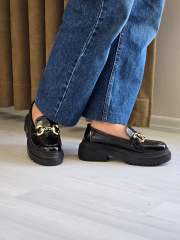 MELİNTA KALIN TABAN KADIN LOAFER AYAKKABI