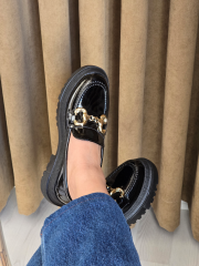 MELİNTA KALIN TABAN KADIN LOAFER AYAKKABI