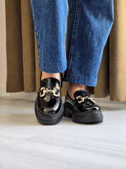 MELİNTA KALIN TABAN KADIN LOAFER AYAKKABI