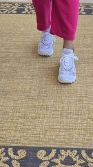 Melinta Örme Tasarım Kalın Taban Yazlık Kadın Spor Ayakkabı Sneaker