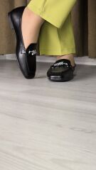 Melinta Shoes Melinta Taşlı Tokalı Kadın Babet